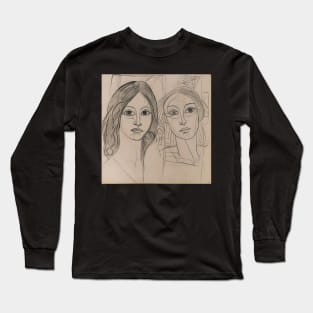 Pablo Picasso drawing Long Sleeve T-Shirt